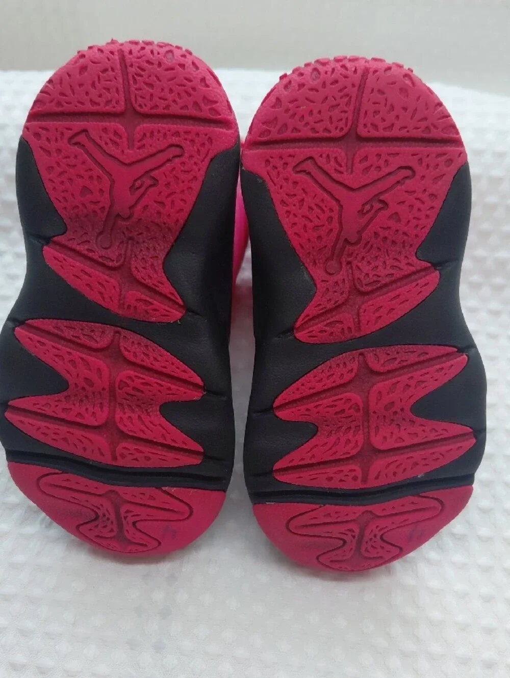 NIKE AIR JORDAN DRIP 23 GIRLS RAIN BOOT PINK BLACK SZ 8C